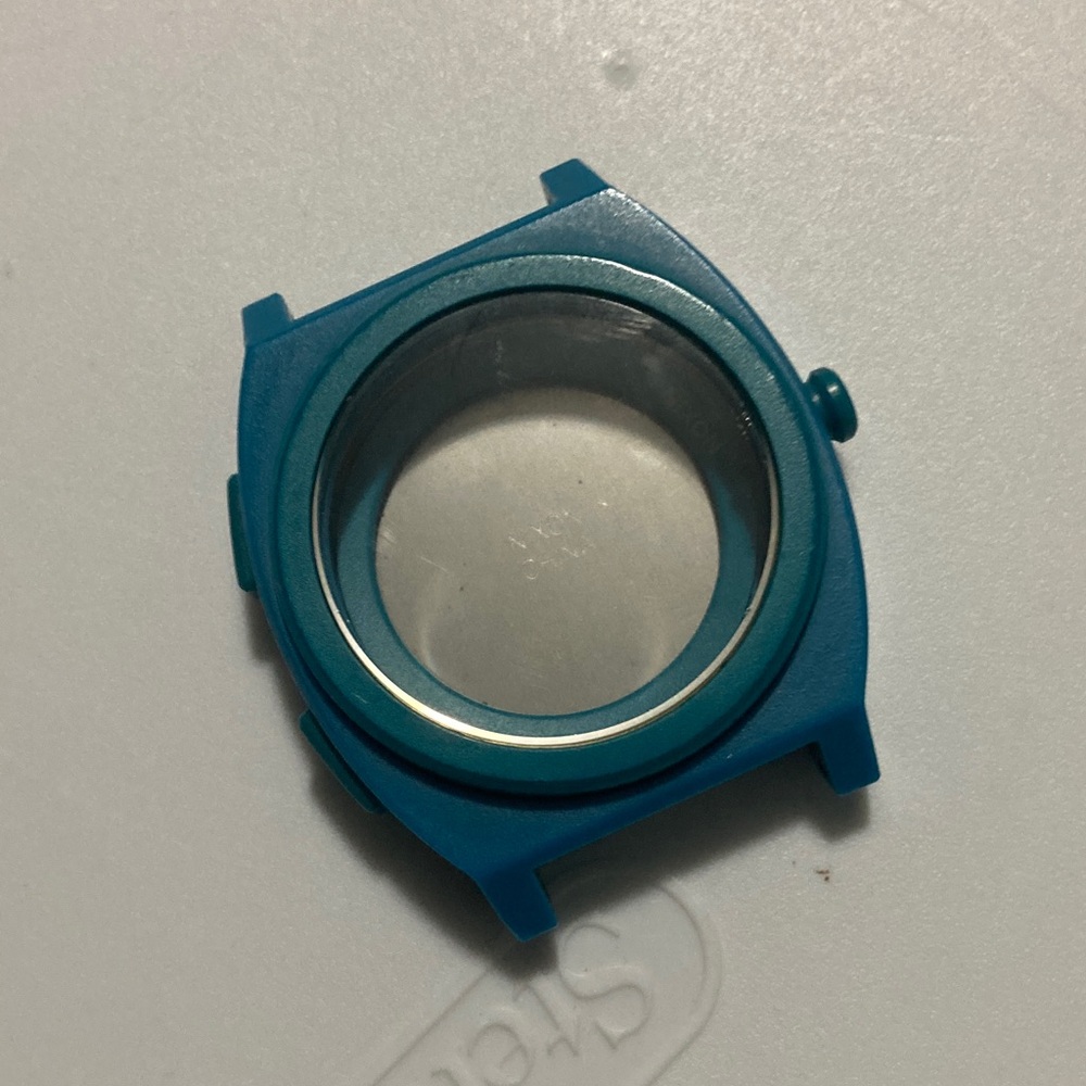 Nixon Time Teller Digi parts lot only, case, bezel insert, caseback. NO MODULE